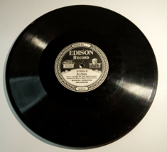Edison Record # 51595 WHISPERING LEAVES WAIKIKI HAWAIIAN ORCHESTRA damag... - $20.90