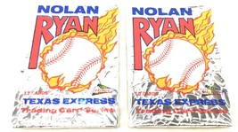 2 New Vintage 1991 Pacific Nolan Ryan Texas Express Unopened Baseball Card Pack - $3.78