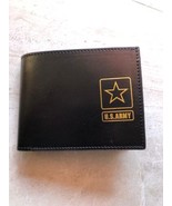 Challenge Coin Wallet, US Army With Coin Pocket, Handmade Slim Leather W... - $1,058.96 MXN