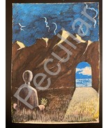 Bill Jameson Surrealism Drawing &quot;Doorway To Forever&quot; 1968 - $552.22 MXN