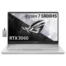 ASUS 2022 ROG Zephyrus 14&quot; FHD 144Hz Gaming Laptop, AMD Ryzen 7-5800HS Processor - £1,663.65 GBP