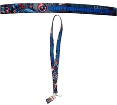 Marvel Avengers Captain America LANYARD (1in Wide 22in Long) - $6.92