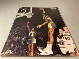 October 19 1977 Indiana Pacers vs Los Angeles Lakers NBA Program Kareem - £7.84 GBP
