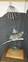 Rare Clare Berg Brutalist Torch Cut Steel Sculpture 1960s - $990.00