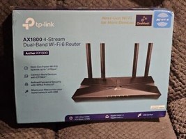 TP-Link AX1800 4-Stream Dual Band Wifi 6 Router Archer AX1800 - SEALED - £59.61 GBP