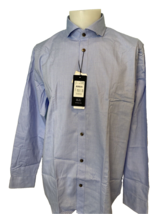 Matinique &#39;Matrostol BCW&#39; Chambray Blue Stretch Dress Shirt, Men&#39;s Size ... - $353.57 MXN