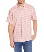 Tommy Bahama Men&#39;s Giovanni Dash-Print Shirt Light Havana Size SM $135 - €42,77 EUR