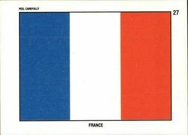 1991 Desert Storm Topps Flag Stickers FRANCE # 27 - £1.35 GBP