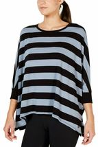 Calvin Klein Rugby-Striped Relaxed Dolman-Sleeve Top, Choose Sz/Color - £23.77 GBP