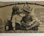 Buster Brown Vintage Print Ad pa6 - $6.92