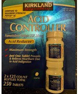 Kirkland Maximum Strength Acid Controller Famotidine20mg125 Tablets x 2 ... - $17.00