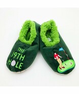 Snoozies Men&#39;s Slippers The 19th Hole Small 7/8 Green - $273.70 MXN