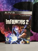 PS3 inFAMOUS 2 Disk Only Sony PlayStation 3 (2011)Not For Resale Sleeve - $9.90