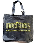 Ironman 2 Movie Marvel Jumbo Promo Bag Black Canvas Tote S.H.I.E.L.D. 25... - €14,39 EUR