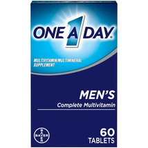 One A Day Men&#39;s Multivitamin Tablets for Men;  60 Count(D0102H71KRX.) - £28.18 GBP