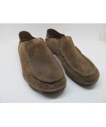 Olukai Maloa Kohana Brown Suede Leather Loafers Mens Size US 11.5    - £37.66 GBP