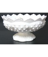 Vintage Fenton Milk Glass Candle Holder Multi Level Hobnail Patent No 35... - $17.63