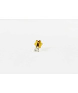 .02ct Real Diamond Nose Lip Labret Screw Stud Piercing Ring Pin 18k Soli... - $145.97 CAD