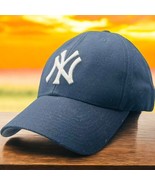 VINTAGE New York Yankees Hat Cap Baseball Twin Enterprises Adjustable Wo... - $25.23 CAD