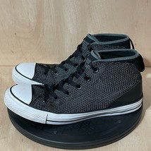Converse Syde Street Mens Size 8 Womens 10 Sneakers Mid Top 155483C Black - £18.03 GBP