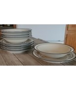 Set Five (5) ~ Elegance II Collection ~ Mariner Blue ~ Stoneware ~ Bowl ... - $59.84