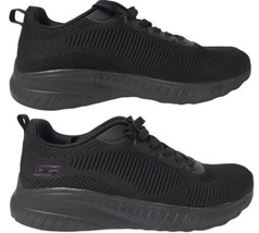 BOBS From Skechers Women Face Off Black Athletic &amp; Training Shoes (10 Wi... - $44.54