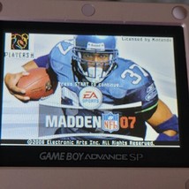 Madden NFL 07 Nintendo Game Boy Advance Authentic - Harder Find! - £22.32 GBP
