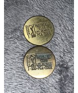 2-PGA Tour Life Member Partners Club Golf Ball Marker In Package - £2.39 GBP