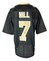 Taysom Hill New Orleans Signed Black Football Jersey BAS - £139.23 GBP