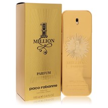 1 Million Parfum Cologne By Paco Rabanne Parfum Spray 3.4 oz - £114.86 GBP