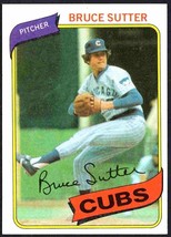 Chicago Cubs Bruce Sutter 1980 Topps Baseball Card #17 nr mt - £0.77 GBP