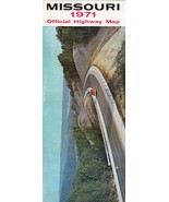 1971 MISSOURI Official Highway Map - 25&quot; x 34&quot; Unfolded- St. Louis - Kan... - $255.34 MXN