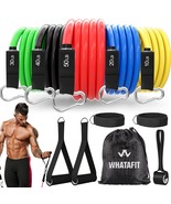 Resistance Bands Set (11Pcs), Exercise Bands With Door Anchor, Handles, ... - £34.55 GBP