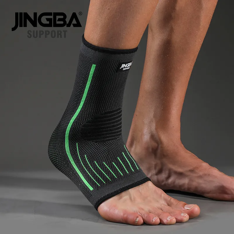 JINGBA SUPPORT 1 PCS Protective Football Ankle Support Basketball Ankle ce Compr - £81.59 GBP
