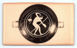 Postcard Athlete Throwing the Discus From An Athenian Red-figured Kyliz Museum - £13.45 GBP