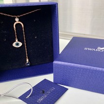 NIB Authentic Swarovski Crystal Evil Eye Necklace Bracelet Bangle Earrings Watch - £29.25 GBP+