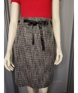 Vintage Christian Dior Skirt Tweed Silk Flax New With Tags As-Is $3490 - $512.89 CAD