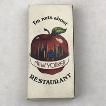 New Yorker Restaurant Vintage Matches Empty Matchbox New York City - £9.73 GBP