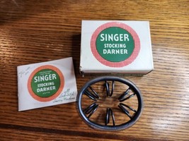 Vintage Singer No. 35774 Stocking Darner w/ 35776 Box &amp;  Instruction Manual USA - £28.53 GBP
