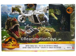 Jurassic Park The Lost World White Helicopter Copter Combat Pack Kayla Watts MIB - £120.63 GBP
