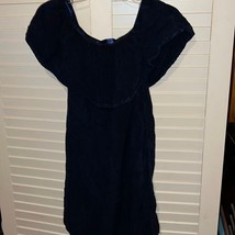 Blue rain, light weight shift dress size extra small - $186.55 MXN