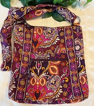 Vera Bradley Hipster Crossbody Shoulder Bag Safari Sunset LN - £26.75 GBP