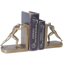 Nordic Creative Bookends Figurines Sports Character Book Stand Ornaments Home Of - £68.51 GBP