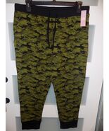 LITTLE BUM BUMS CAMO MAMA JOGGER SWEATPANTS SIZE XL WOMEN&#39;S NEW - €59,13 EUR