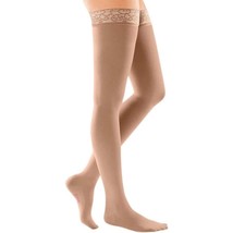 Medi Comfort Thigh, Petite, Lace Top-Band, CT, (Size: II) 20-30mmHg Natural - £44.94 GBP