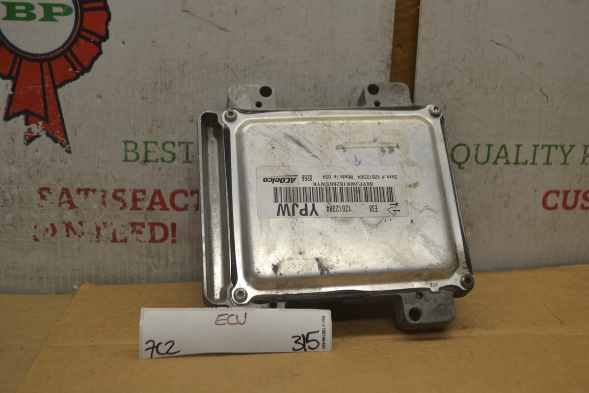 2007-2009 Saturn Aura Engine Control Unit ECU 12612384 Module 315-7C2 - $47.03
