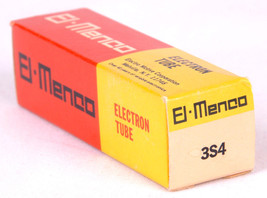 El Menco Electron Tube-3S4-NOS-Box - £7.47 GBP