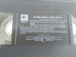 Die Dünne Linie roja VHS Sammler Ausgabe Spanisch George Clooney - $10.92