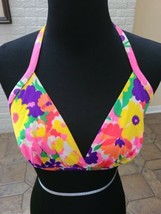 Rare Vintage 1960s Two Piece Bikini Swim Suit Psychedelic Floral Print A... - $1,105.53 MXN