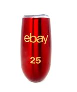 eBay 25 Anniversary Sellerbration Red Wine Metal Tumbler 6 oz Travel Cup... - $18.80